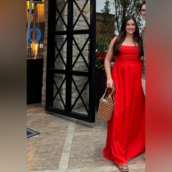 Reformation Carlow Two-Piece Paprika - Picture 7 of 7